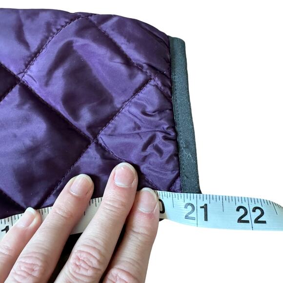 The North Face Lightweight Quilted Jacket Purple - Picture 11 of 11